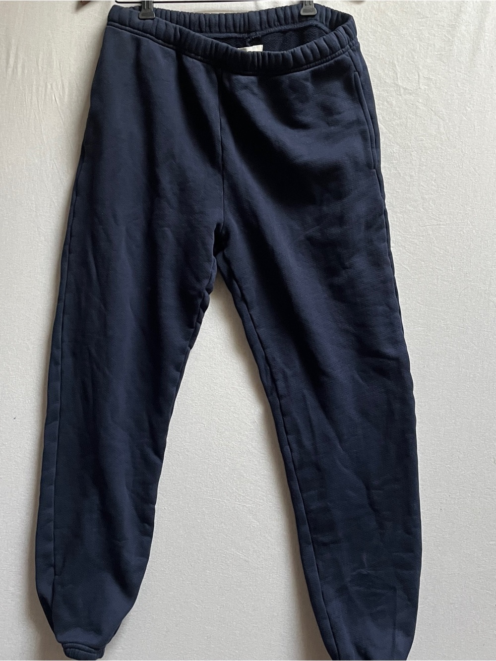 Les Tien Heavyweight Brushed Cotton Fleece Snap Sweatpants M